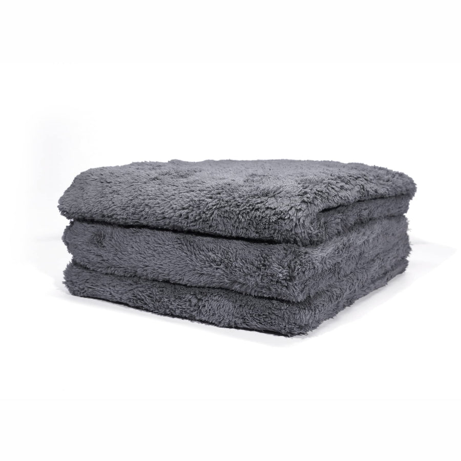 Microfiber 16" x 16" Maxshine 3-Pack Grey Towels – 600GSM Edgeless Design – Ultra-Soft, High-Absorbency Towels for Car Detailing, Polishing & Scratch-Free Cleaning