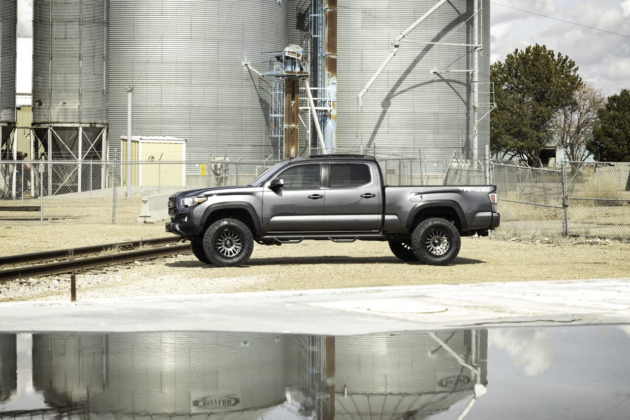 FUEL OFF-ROAD 20X9 FC857 RINCON 6X5.5 5.04 1mm MATTE GUNMETAL WITH BLACK LIP - FC857AB20906801