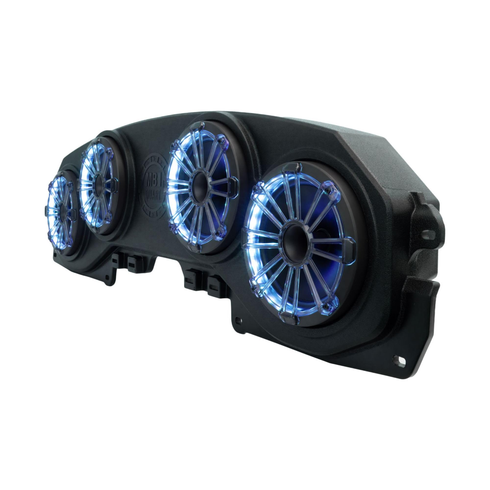 MB Quart Jeep Wrangler JL/Gladiator JT MBQJ-48HRGB Rear Soundbar with 8-Inch Compression Horn Speakers, Titanium Tweeters, RGB Light, Car Stereo Kit