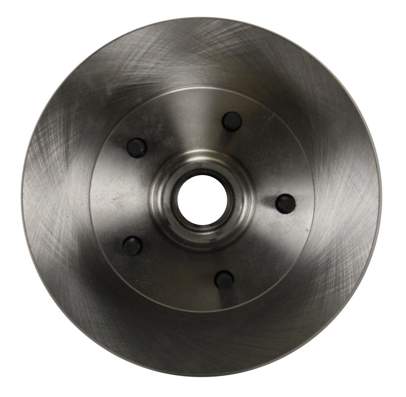 Power LEED BRAKES Front Disc Brake Conversion Kit With 9" Chrome Booster Flat Top Chrome M/C Disc/Disc Side Mount