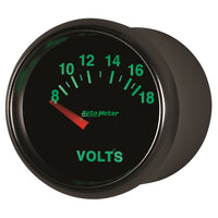 Auto Meter 2-1/16" 8-18V Short Sweep Electric Voltmeter GS 3892