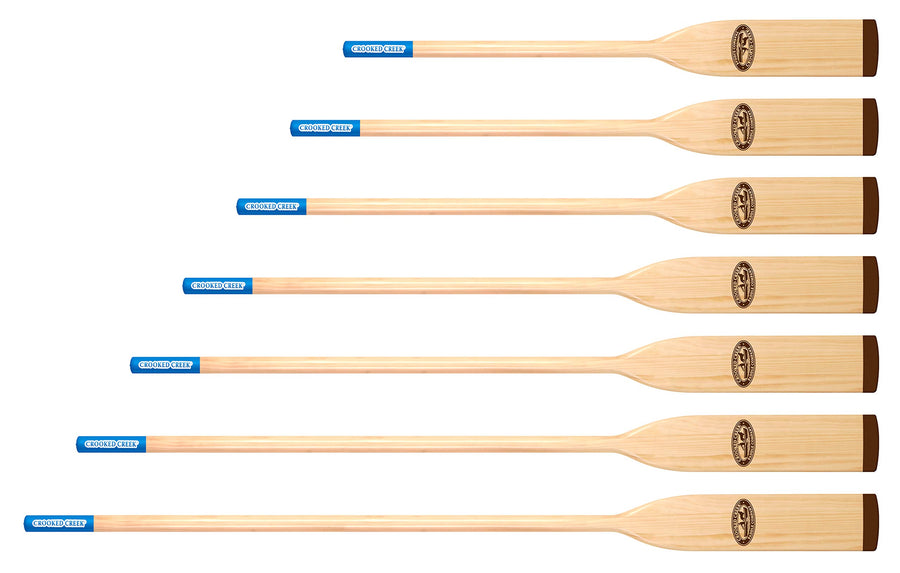 Camco 8-foot Crooked Creek Wooden Boat Oar with Grip - Features Multi-Ply Laminated Construction for Added Strength - Lightweight, Waterproof Finish (50406)