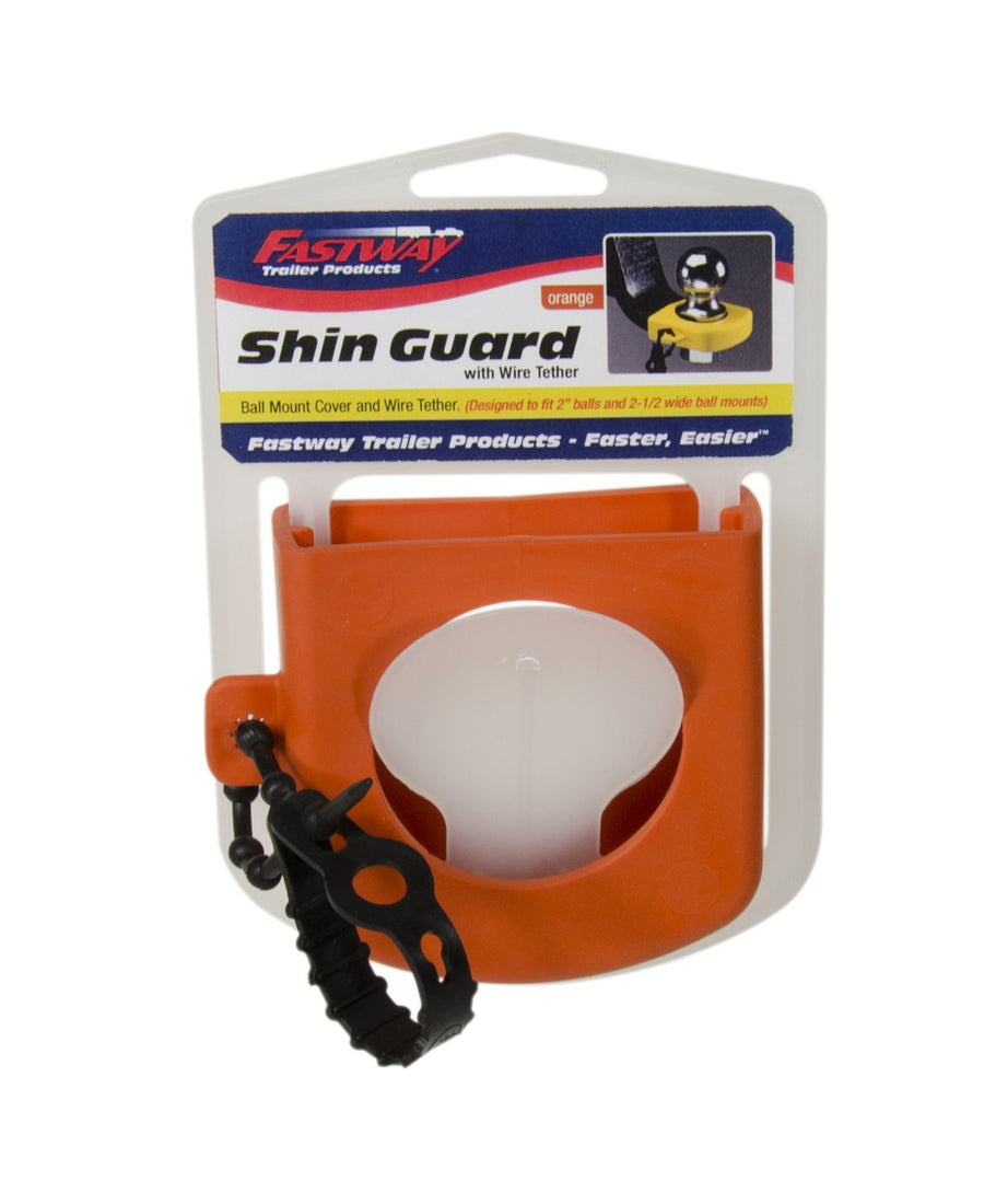 Hitch Fastway Orange Shin Guard With Wire Tether 82-00-3126