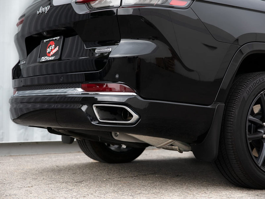 aFe Power 2-1/4 IN to 2-1/2 IN Vulcan Series Stainless Steel Cat-Back Exhaust System Fit Jeep Grand Cherokee L (WL) 21-22 V6-3.6L/V8-5.7L 49-38100