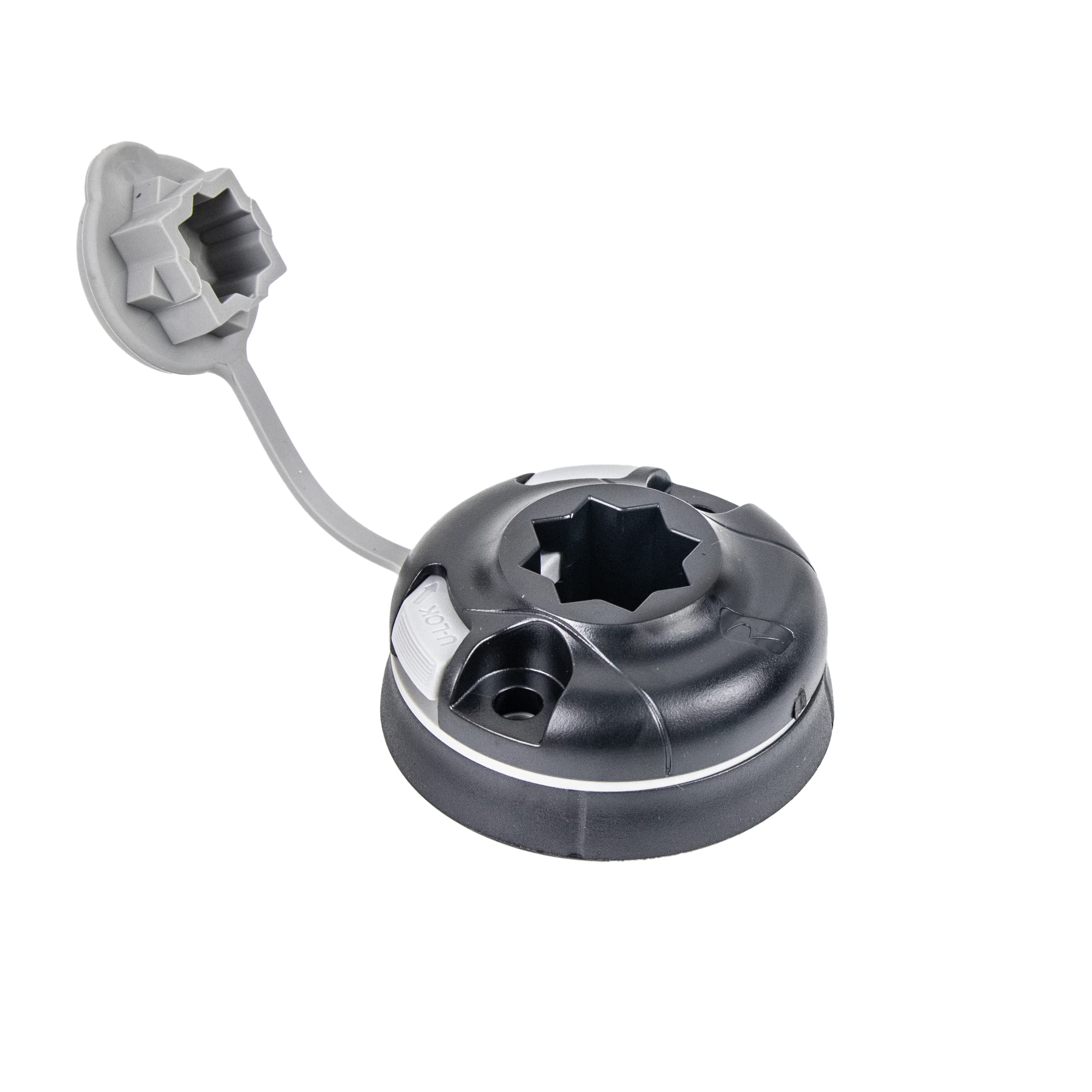 StarPort RAILBLAZA Base – Universal Mounting Base for Boat & Kayak Accessories, Quick-Connect Modular System Compatible with Expandable Gear Mounts