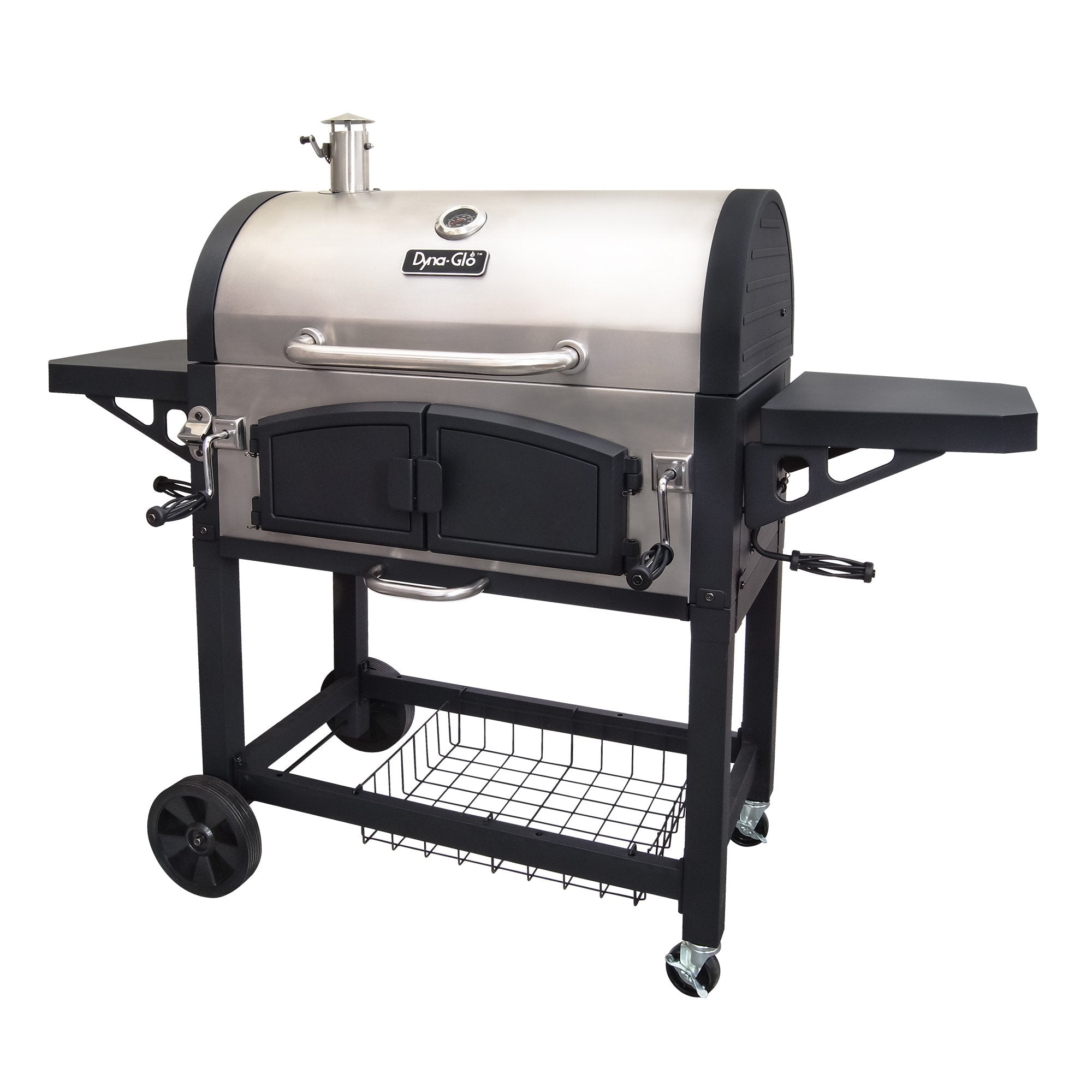 Dyna-Glo X-Large Premium Dual Chamber DGN576SNC-D Charcoal Grill