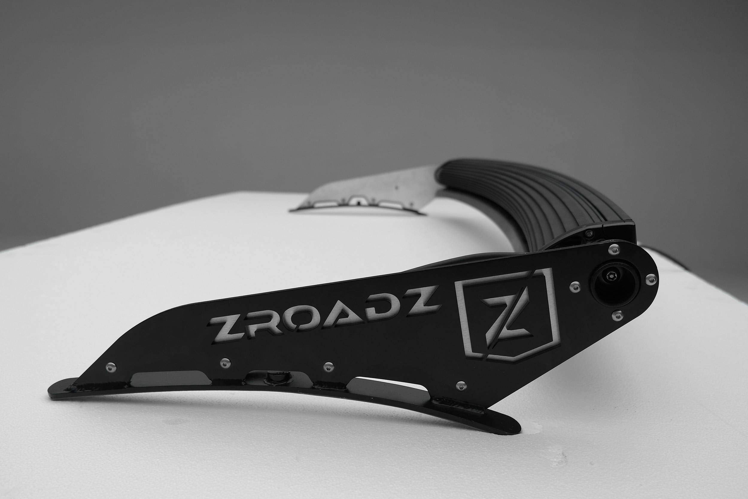 ZROADZ LED Mounting Bracket Front Roof - Compatible w/ 2009-2018 Dodge Ram - to Mount (1) 50 Inch ZROADZ or similar style Curved LED Light Bar (Not Included) - PN #Z334521