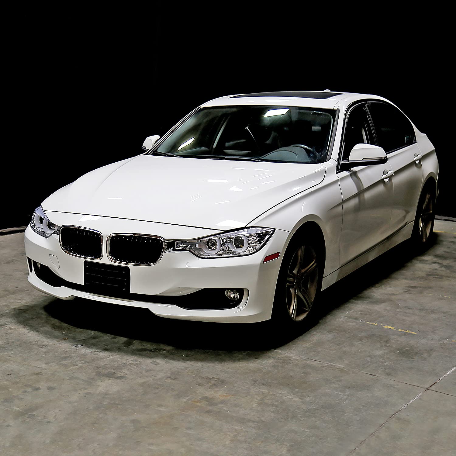 U-Halo Spec-D Tuning Clear Projector Headlights+LED Signal Compatible with 2012-2015 BMW F30 3-Series Sedan with Factory Halogen Headlights Models Left + Right Pair Headlights Head Lights Assembly