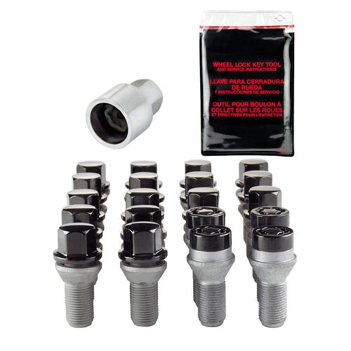 Chrome Cone Seat Style McGard Lug Bolt (M12 x 1.25 Thread Size) - Box of 50 Lug Bolts
