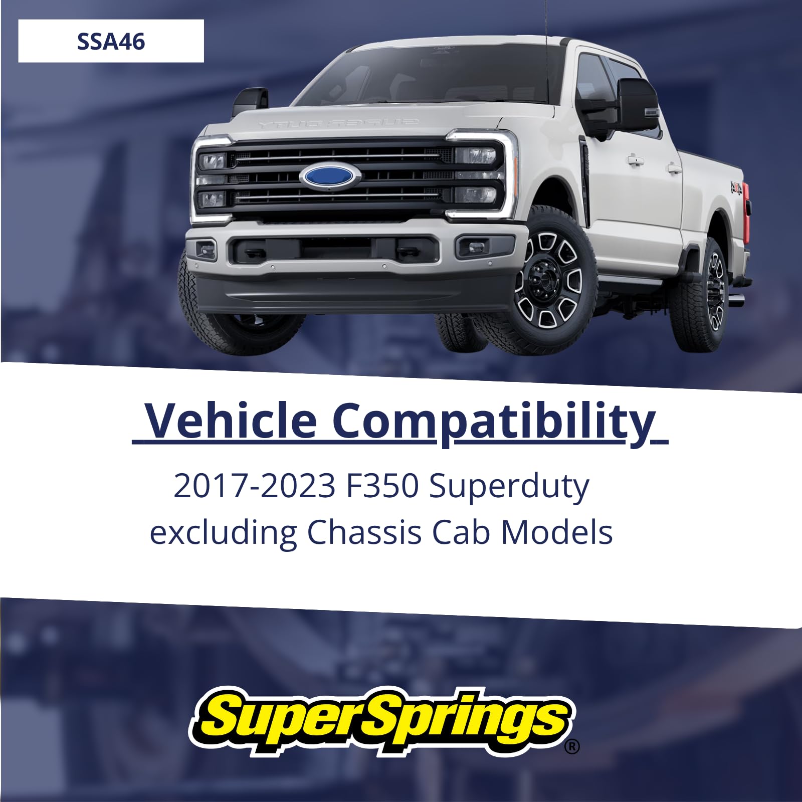 SuperSprings Black SSA46 SuperSpring, 2 Pack