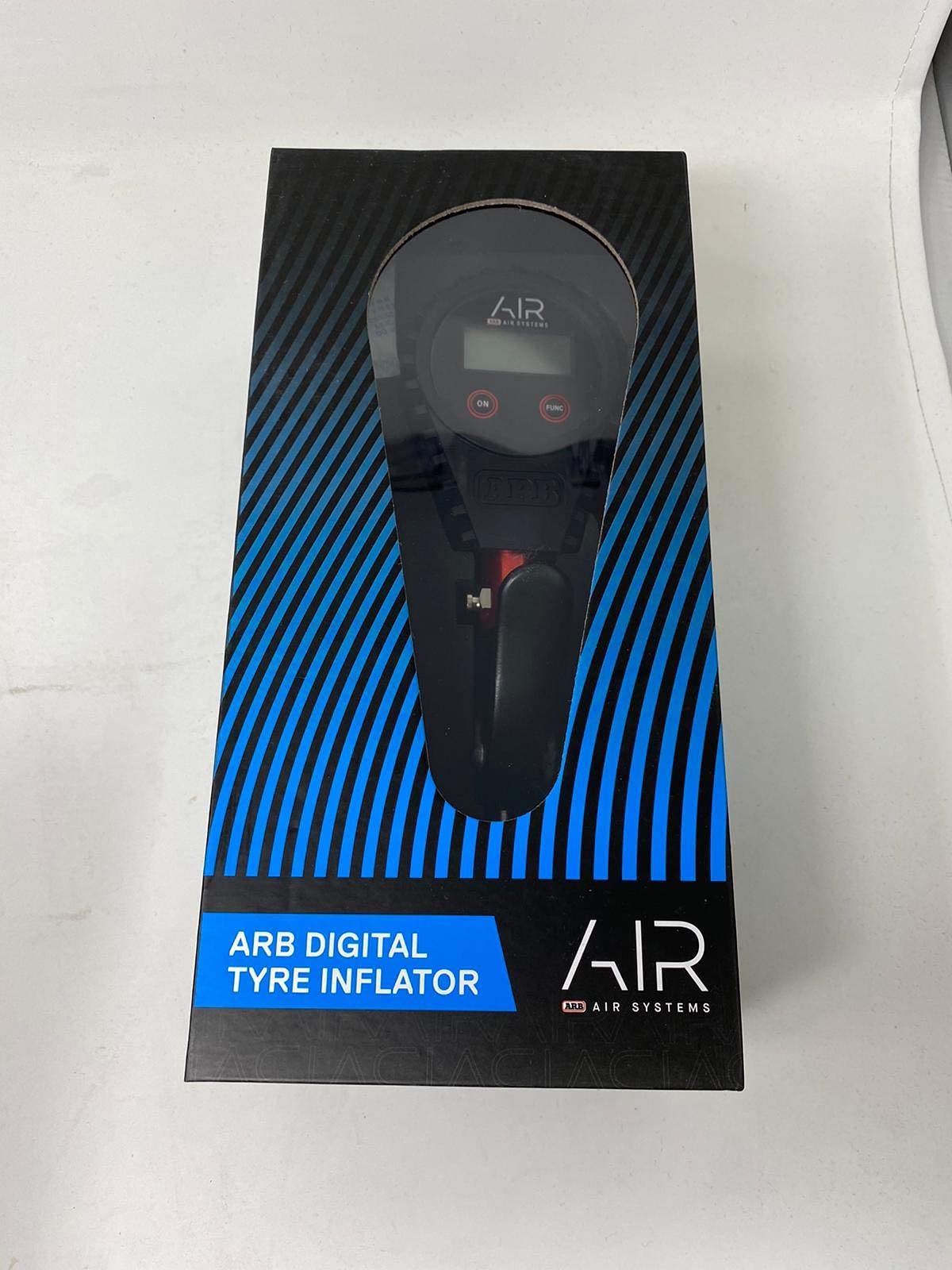 ARB Digital Tire Pressure Gauge ARB601 with Braided Hose and Chuck, Inflator and Deflator 25-75 PSI Readings