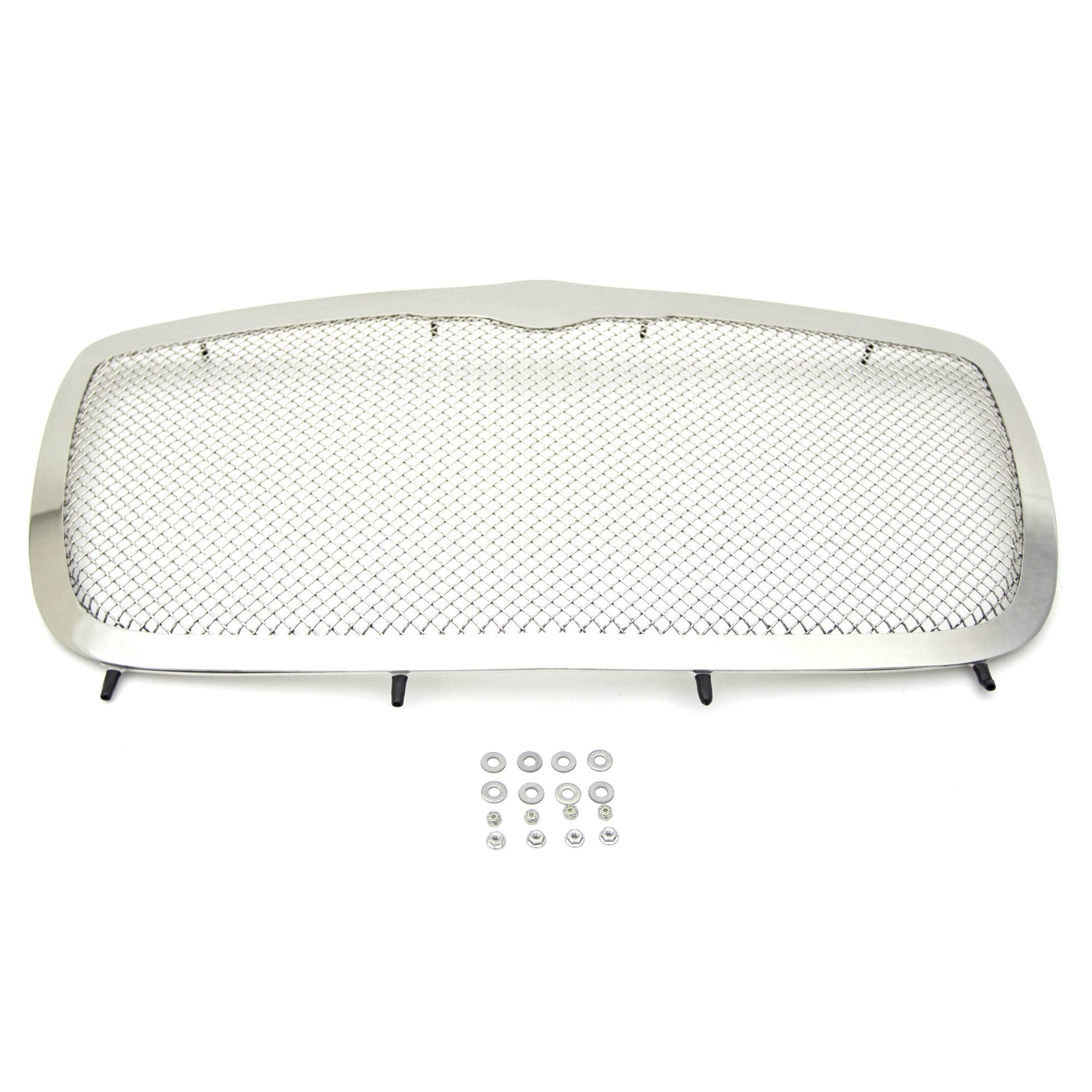 Upper Class T-Rex 54471 Small Mesh Stainless Polished Finish Replacement Grille for Chrysler 300