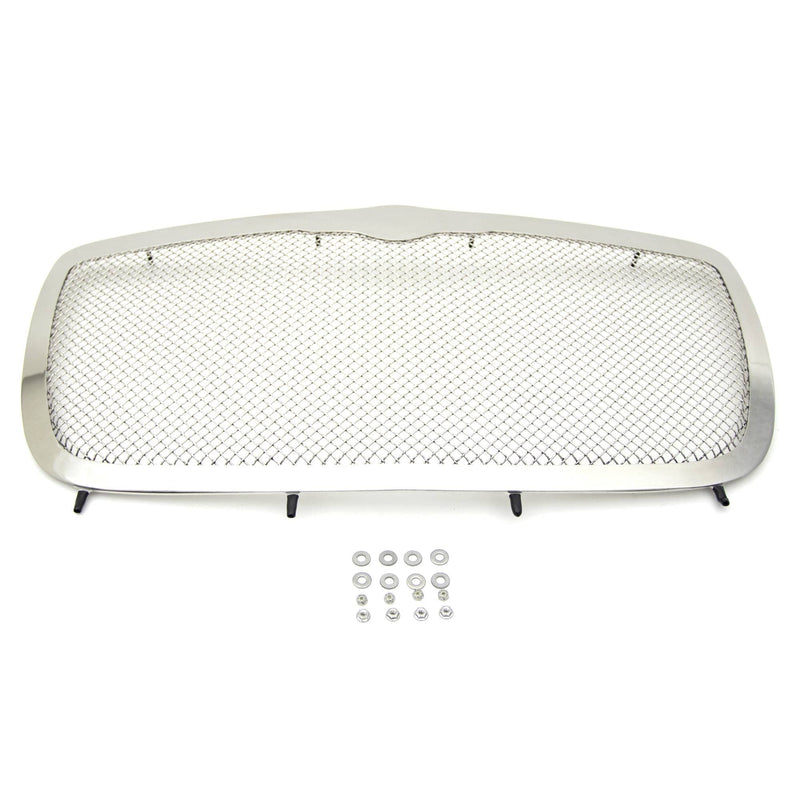 Upper Class T-Rex 54471 Small Mesh Stainless Polished Finish Replacement Grille for Chrysler 300
