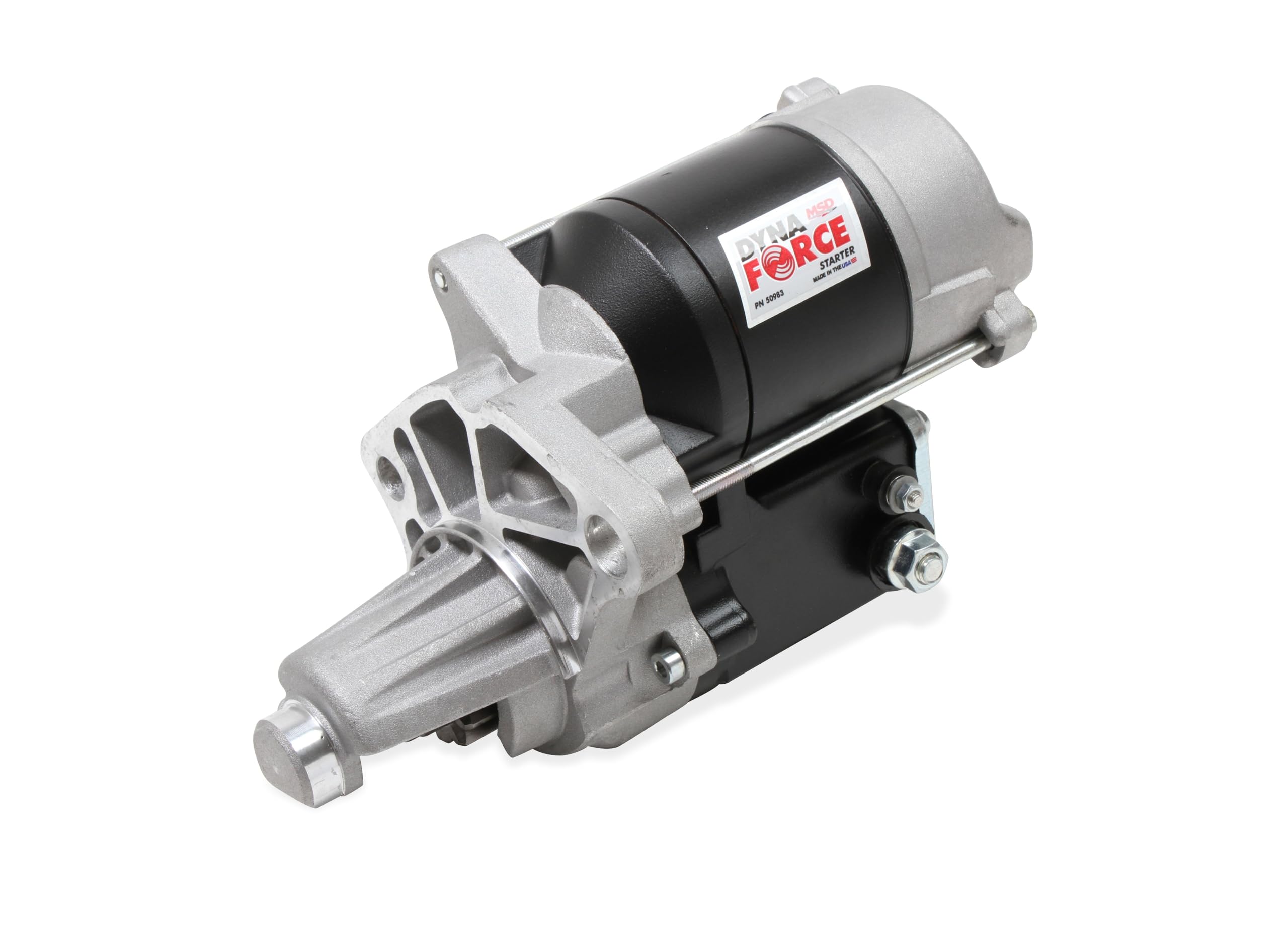 Dynaforce MSD 50983 Starter - Black - SBM/BBM 318 to 440 cubic inch engines