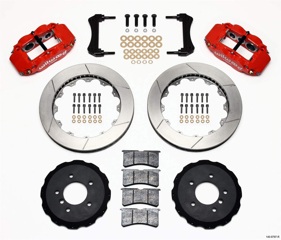 Front Hat Kit FNSL6R, 13.06", Red