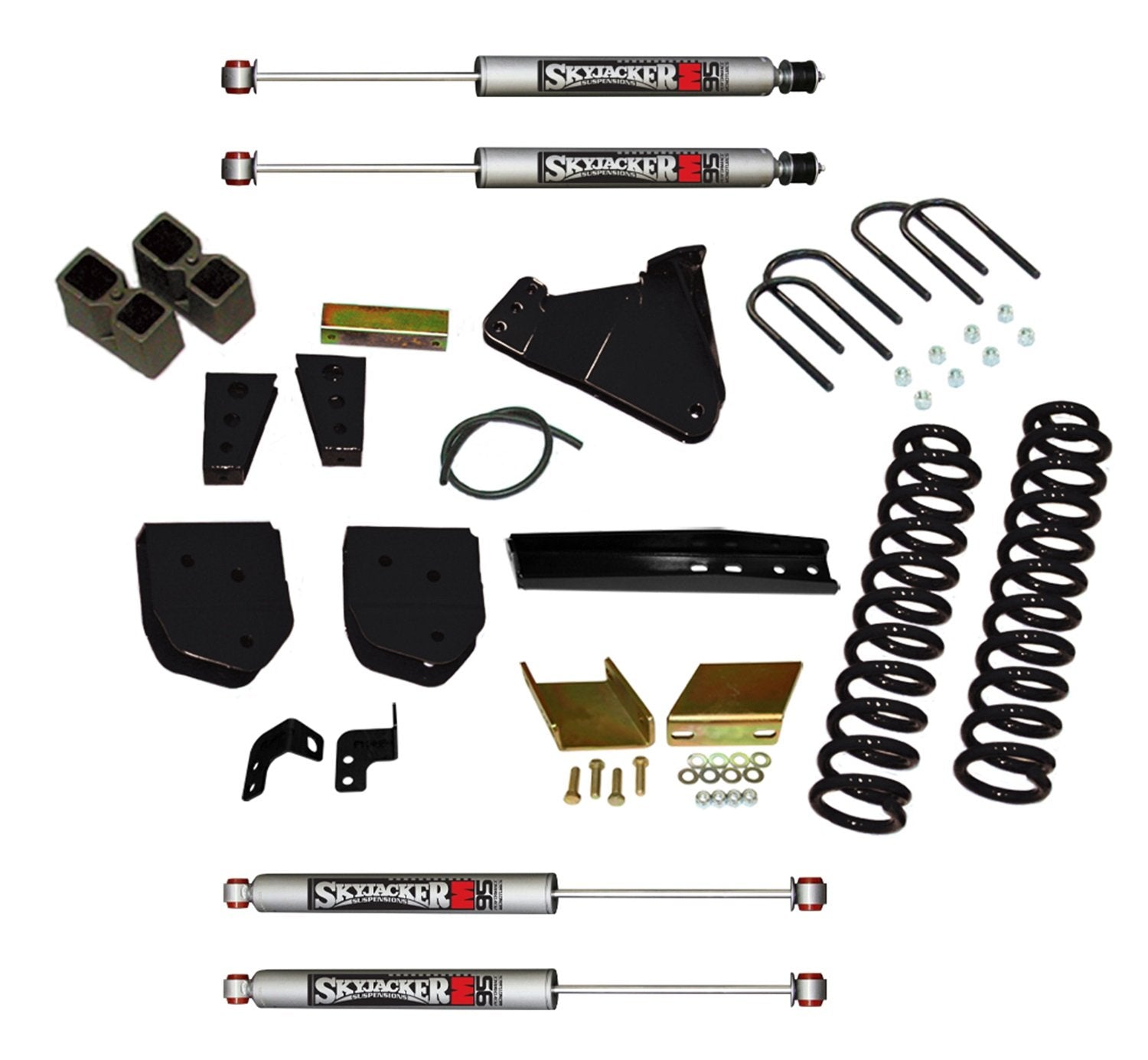 Suspension Lift Kit F11451KH-M Skyjacker w/Shock M95 Performance Shocks 4 in. Lift