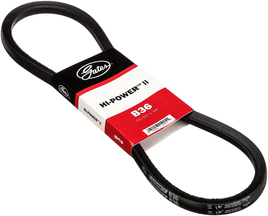 Hi Power Ii Gates B36 Classical Section Wrapped V Belt
