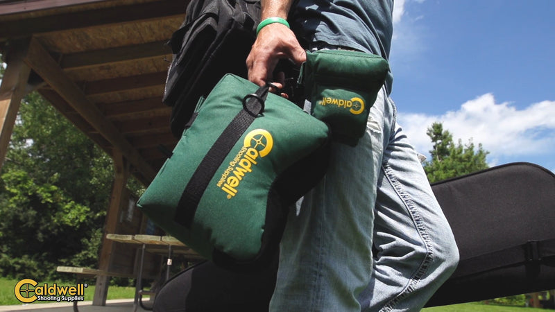 Caldwell Boxed Combo DeadShot Front and Rear Bag with Durable Construction and Water Resistance for Outdoor, Range, Shooting and Hunting