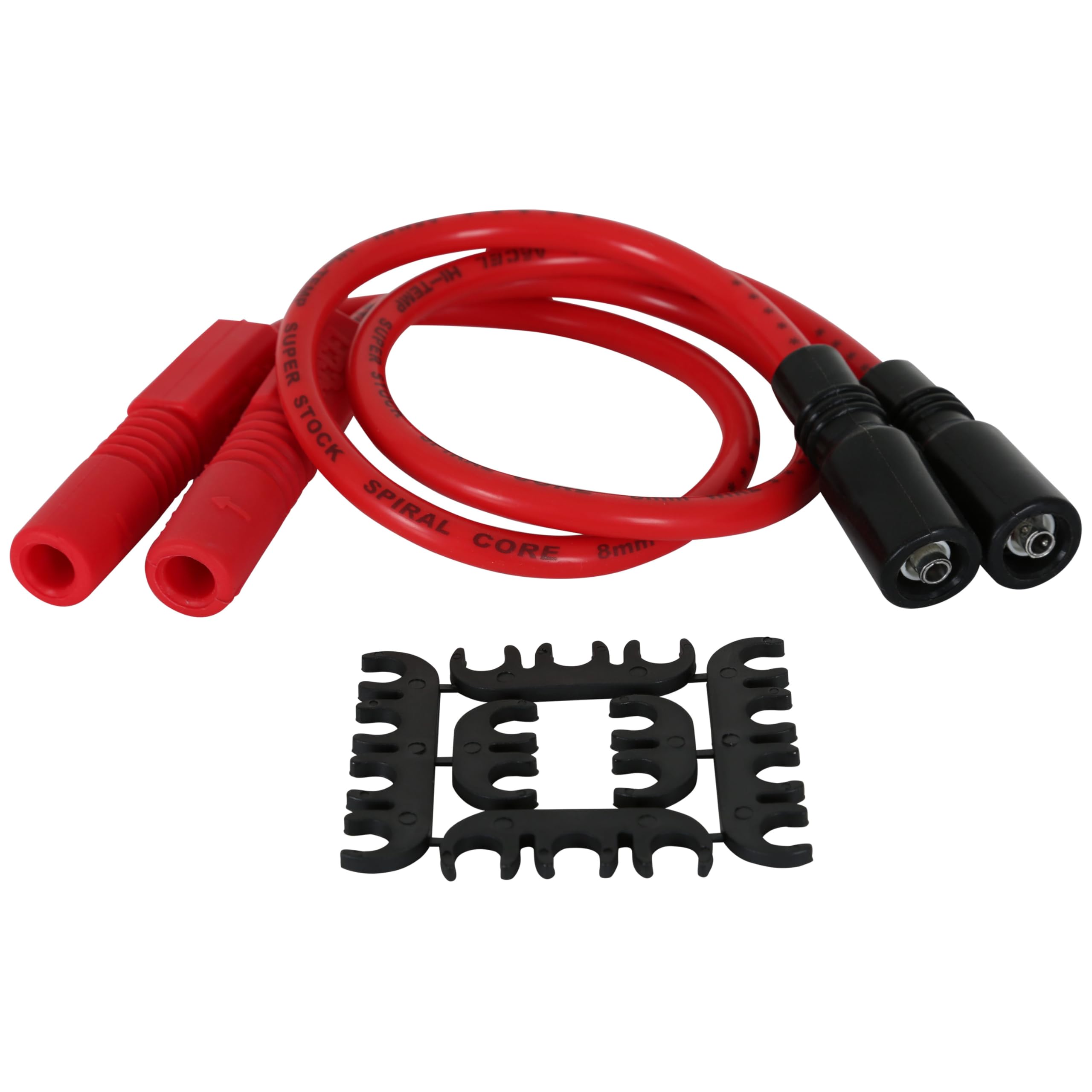 Custom Wire Set ACCEL 171098-R - 8MM - Red