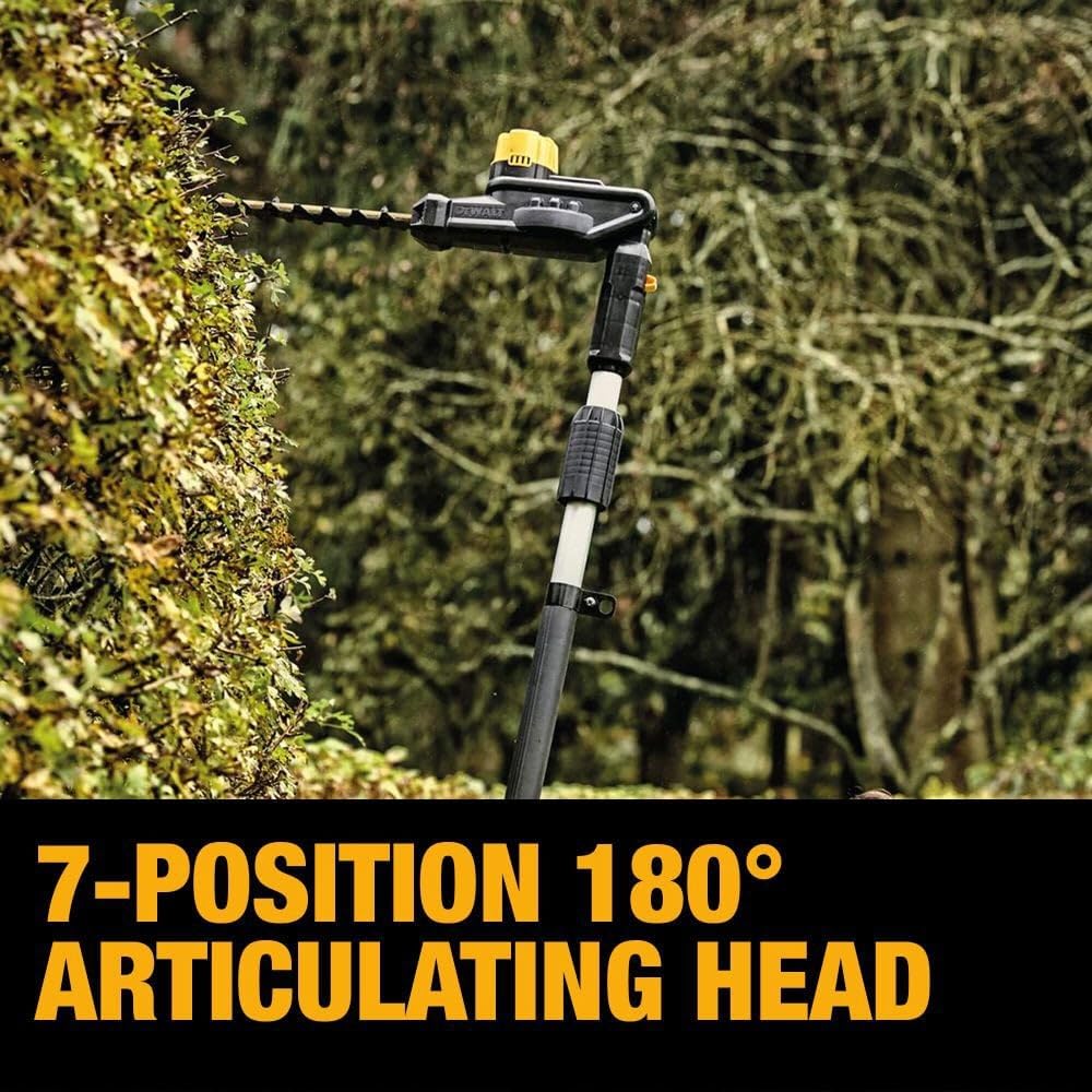 DEWALT 20V MAX* Cordless Pole Saw and Pole Hedge Trimmer Combo Kit DCKO86M1