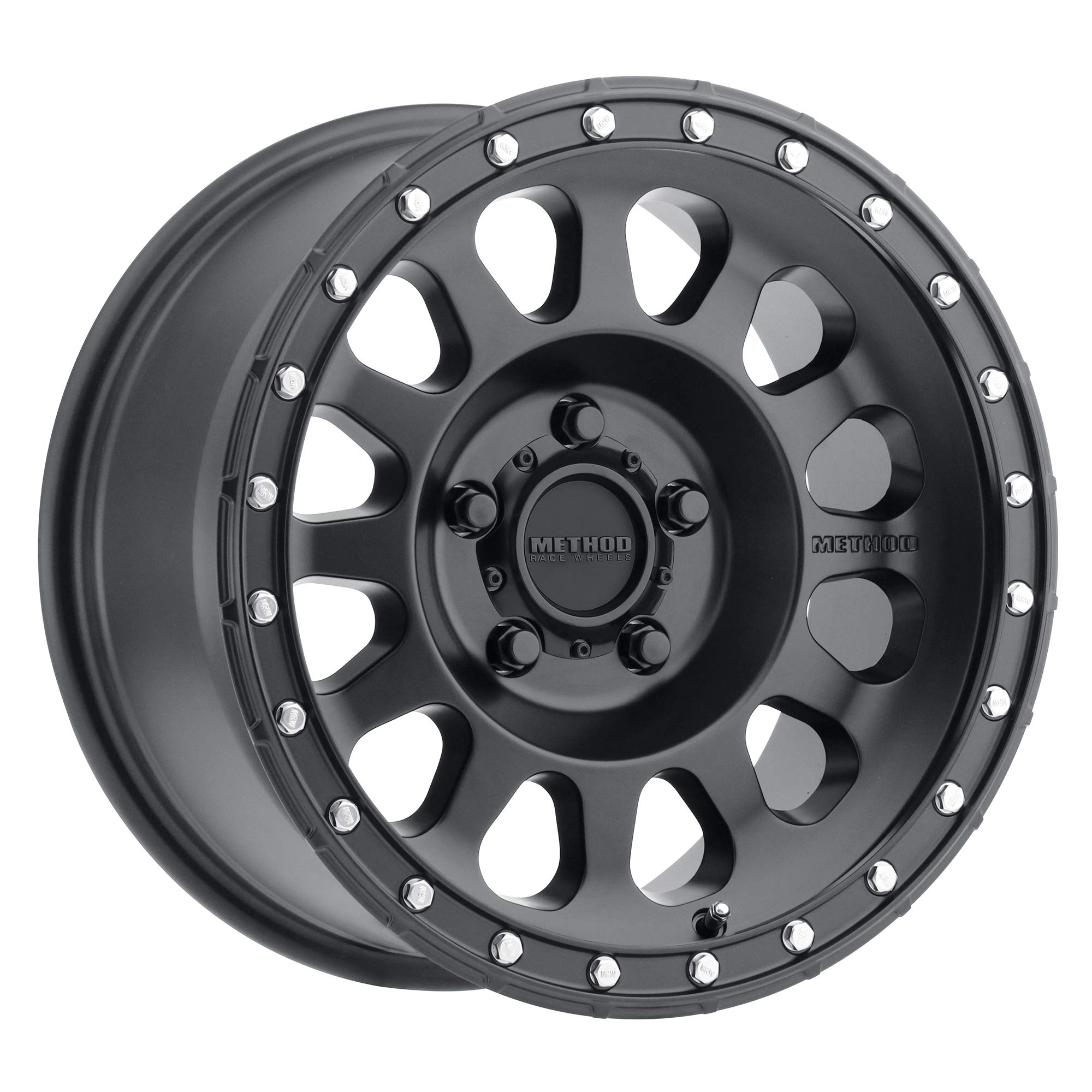 Method Race Wheels 17x8.5" Matte Black 5x150", 0mm offset 4.75" Backspace, MR31578558500