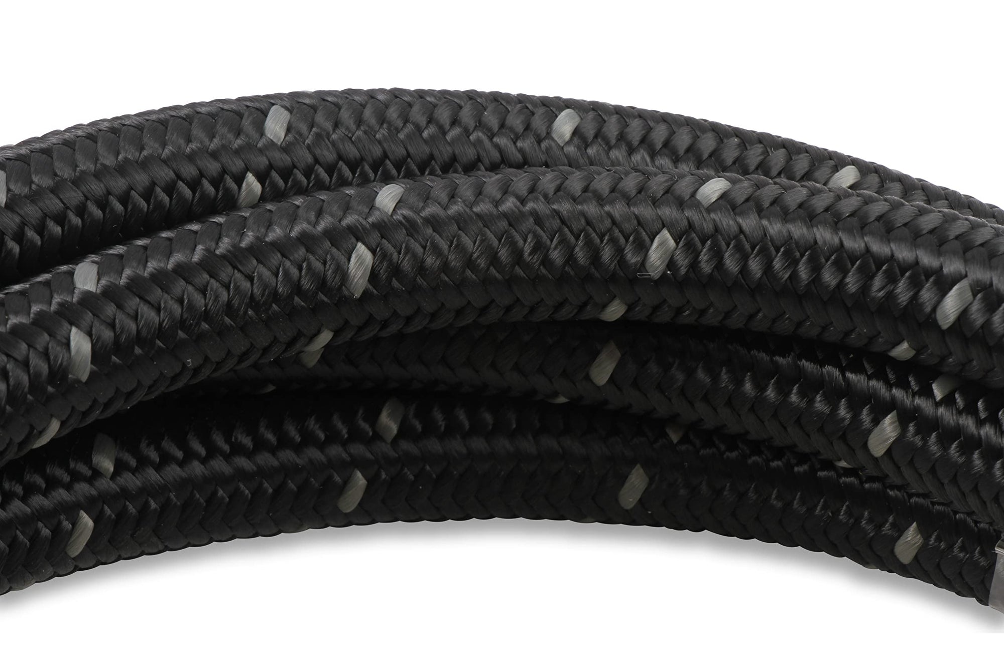 Black Braided Hose Mr. Gasket -6 6 Feet