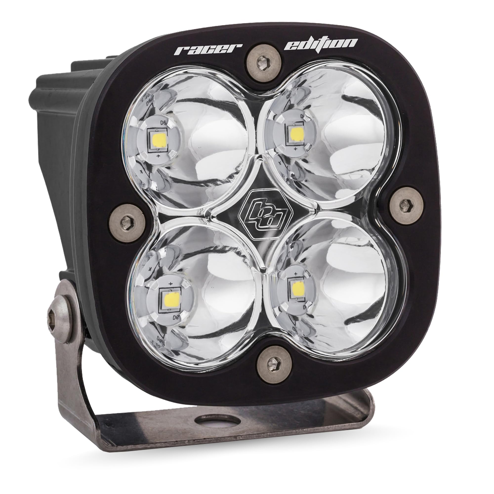 Baja Designs LED Light Pod Squadron Racer Edition (Racer Spot; Clear)