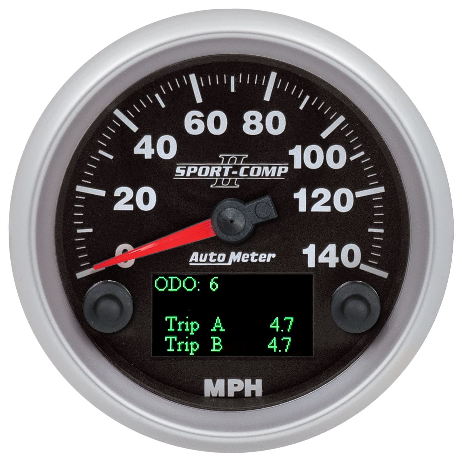 SC-II 3-3/8 Speedometer 0-140 MPH FiTech CAN