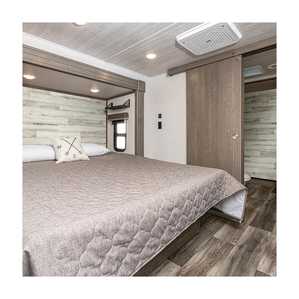 Revive Genesis Products Wallboard Kit - 50', Whitewash Planked Wood