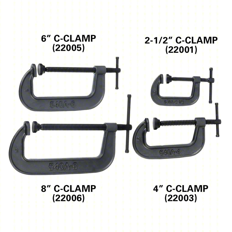 540A Series Wilton Carriage C-Clamp Kit (11115)