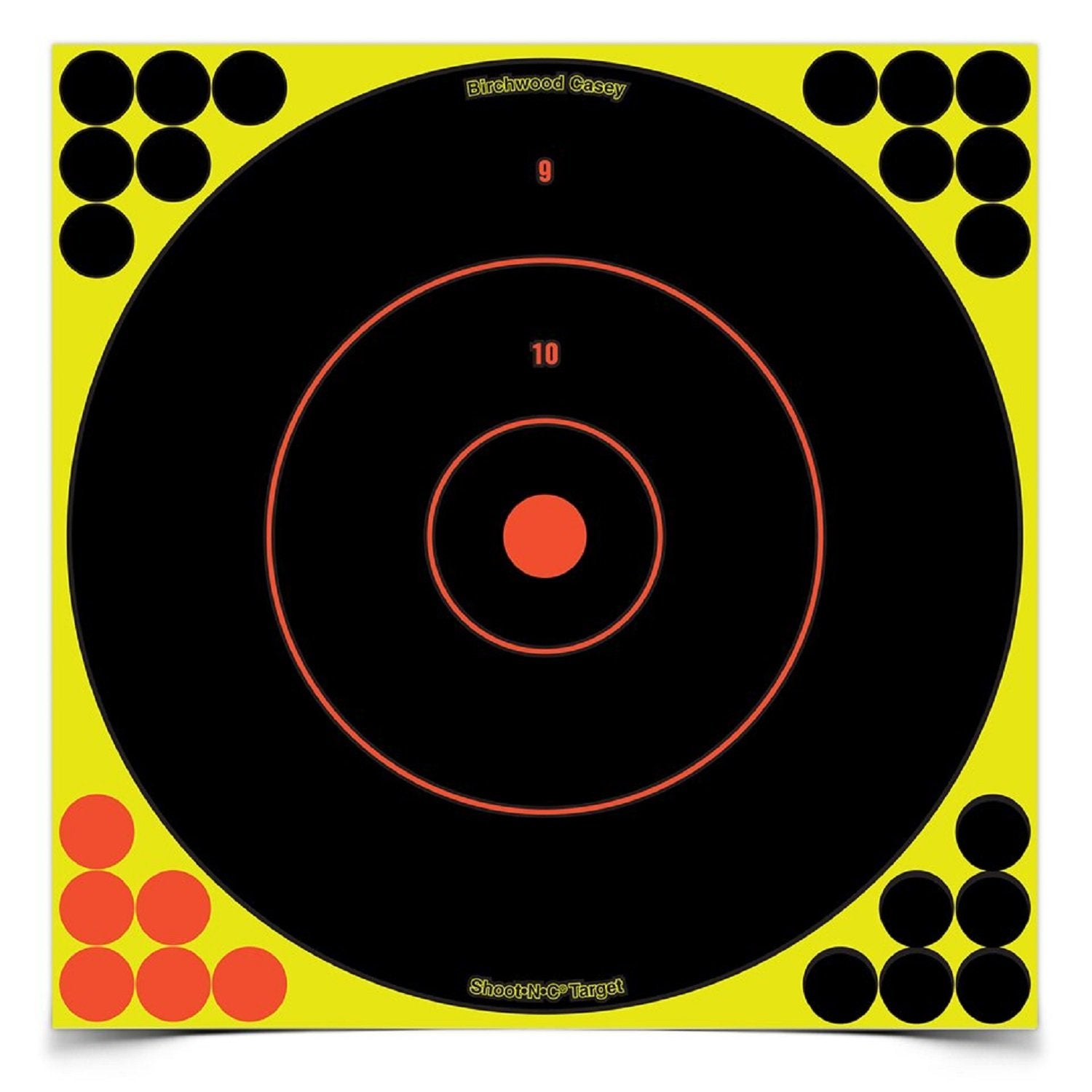 Birchwood Casey 12in Round Shoot-N-C Bullseye-50 Targets