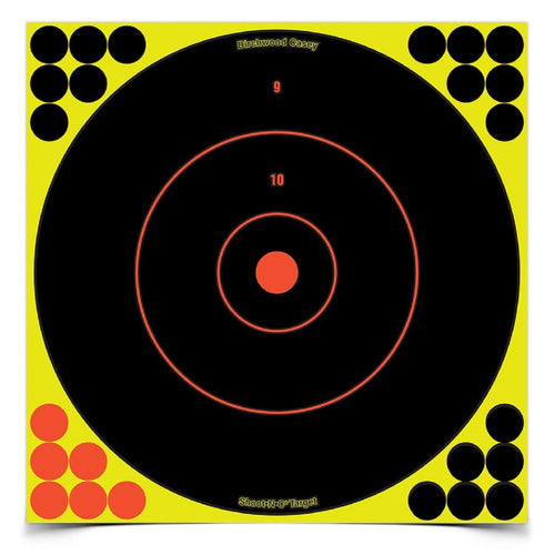 Birchwood Casey 12in Round Shoot-N-C Bullseye-50 Targets