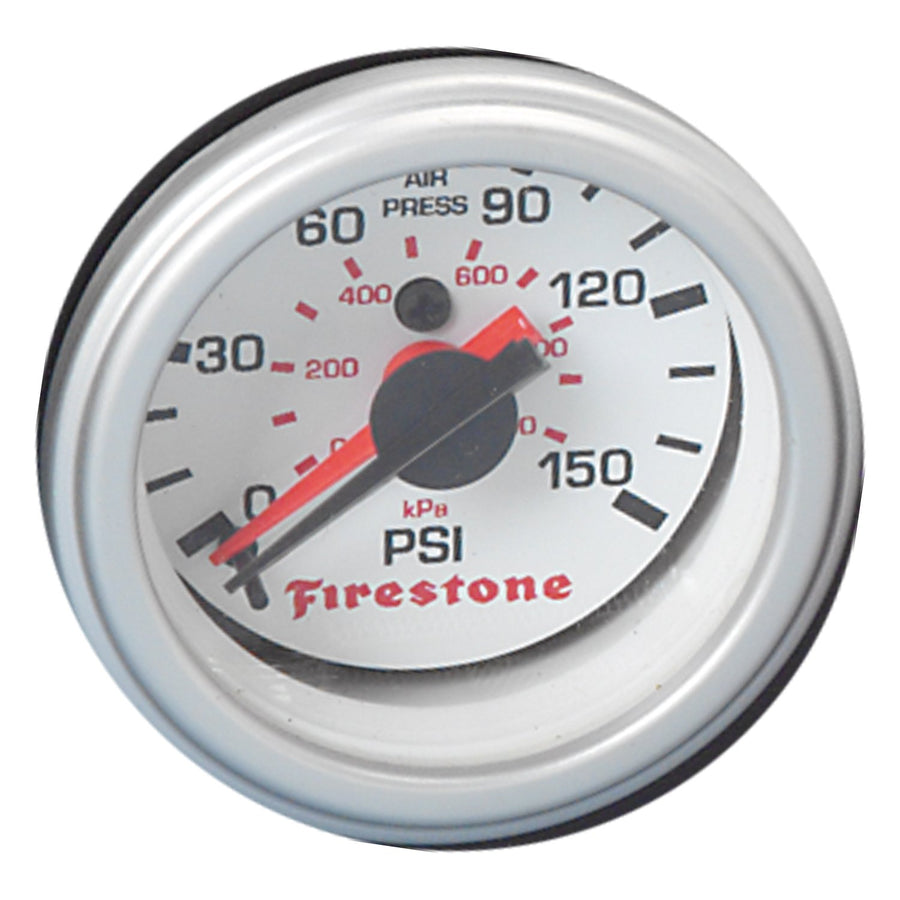 9201 Firestone Replacement Gauge White Face Only