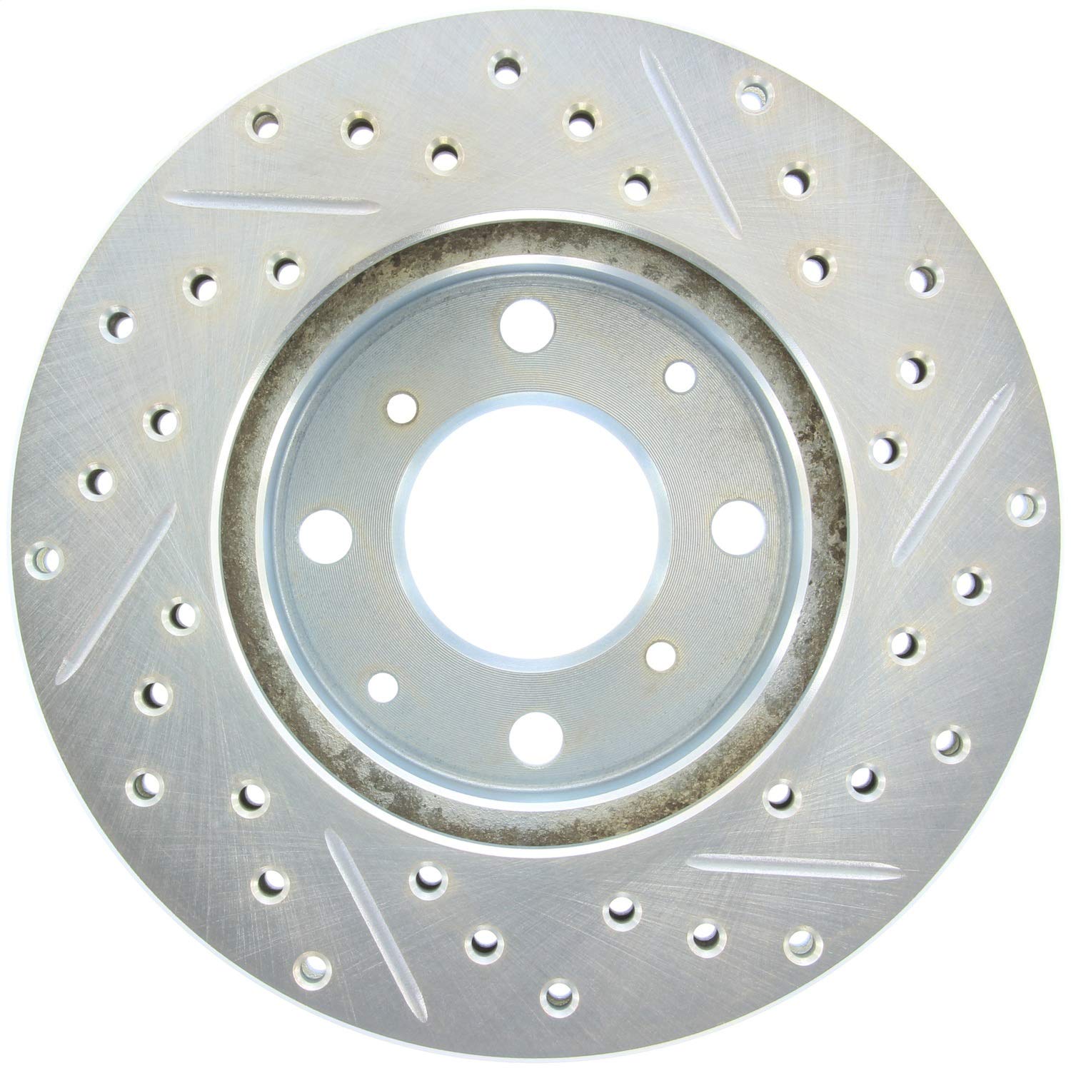StopTech 227.40023R Brake Rotor Select Sport Drilled and Slotted; Front Right