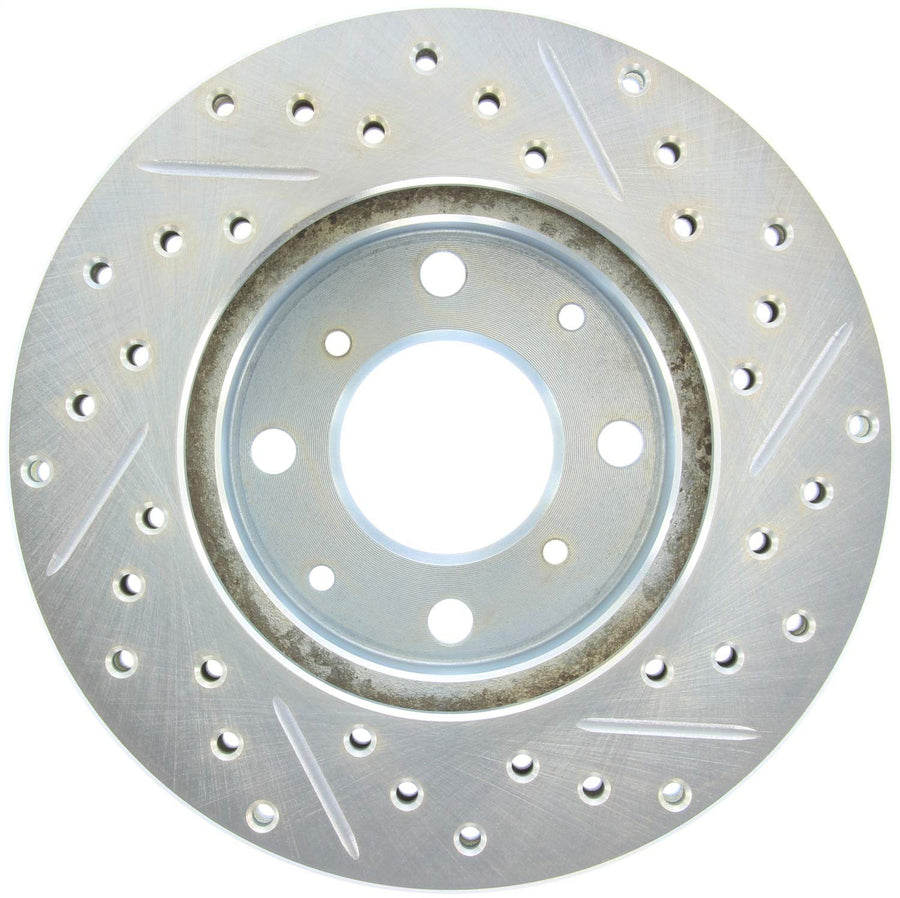 StopTech 227.40023R Brake Rotor Select Sport Drilled and Slotted; Front Right