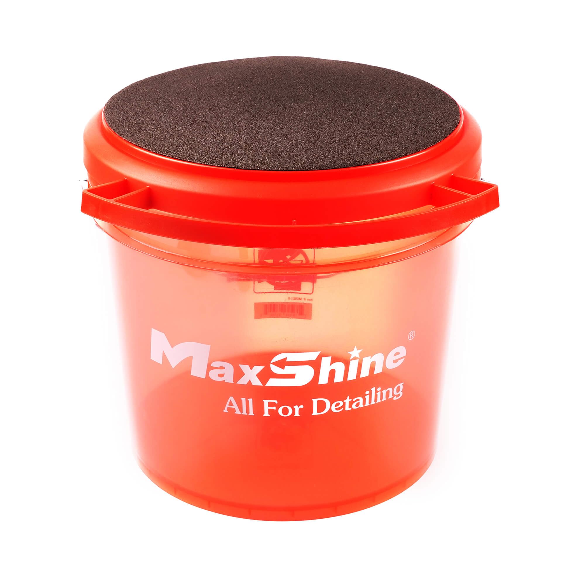 Multifunction MaxShine Bucket Seat Lid with Soft Foam - Red