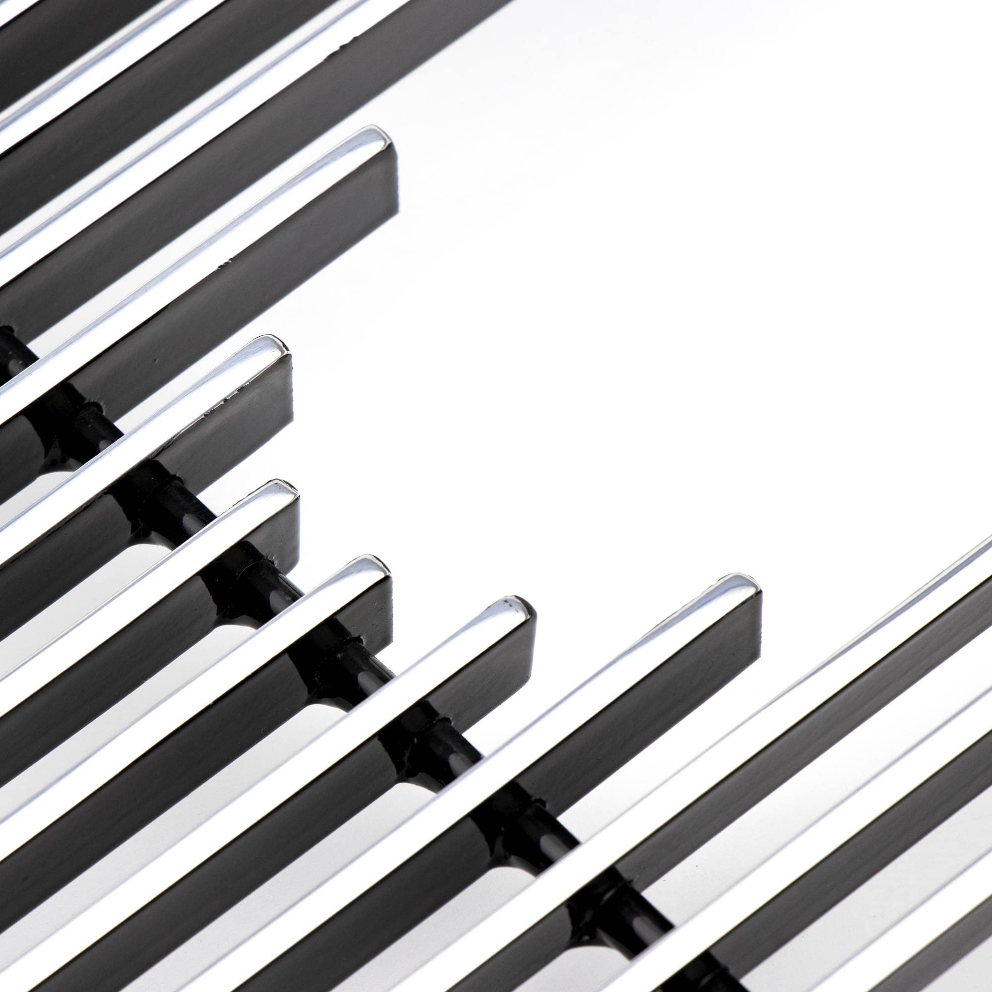 Horizontal T-Rex 21662 Aluminum Polished Finish Billet Grille Overlay for Ford Explorer Sport Trac