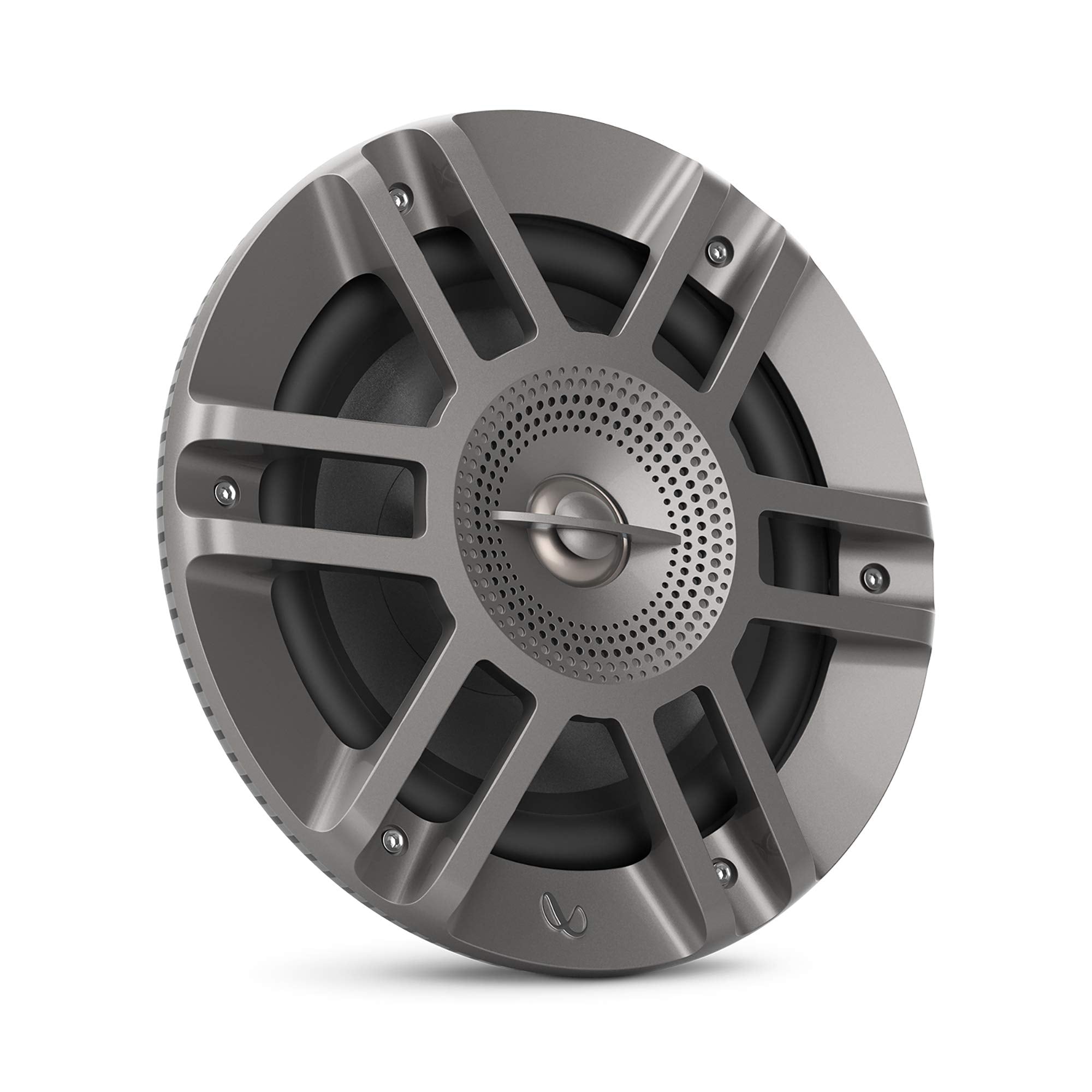 Kappa Marine Infinity KAPPA6125M Titanium 6.5" Premium 2-Way RGB LED Coaxial Speakers
