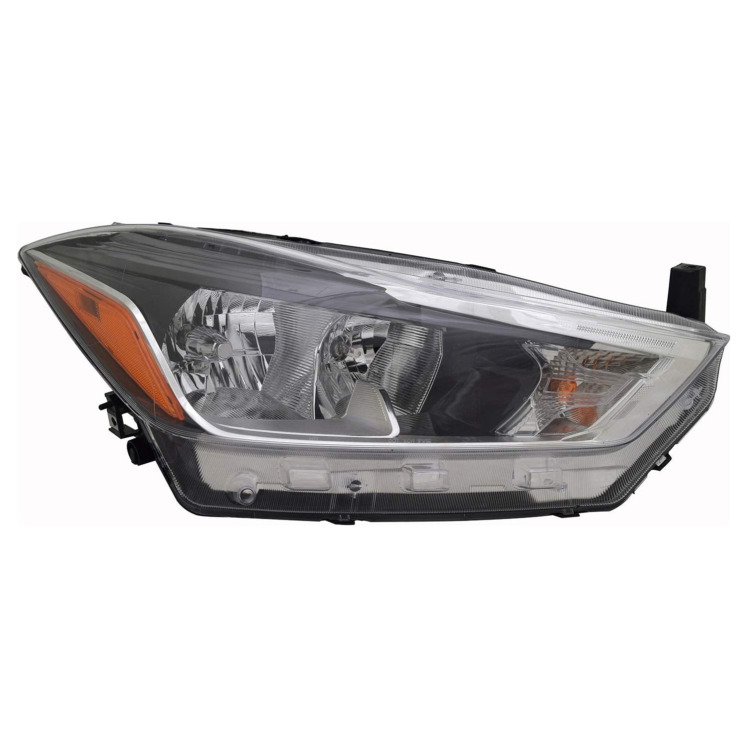 Right TYC Headlight Assembly Compatible with 2018-2019 Nissan Kicks