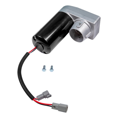 Hall Effect Lippert Ground Control 3.0 Replacement RV Leveling Jack Motor, 6.69" x 7.25" with 7.5" Wiring Harness - 343758