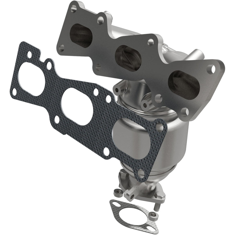 Catalytic Converter MagnaFlow with Integrated Exhaust Manifold 5531089: California Grade, Manifold, Compatible with 2013-2017 Hyundai Santa Fe 3.3L, 2016-2017 Kia Sorento 3.3L (CARB Compliant)