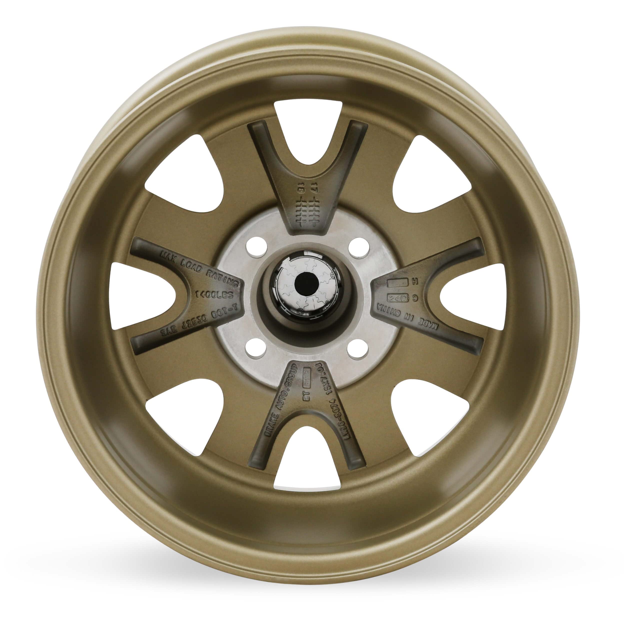 15X7 Legendary Wheel - Hb4 Alloy Rim-4Lug-Gold (LW90-50744F)
