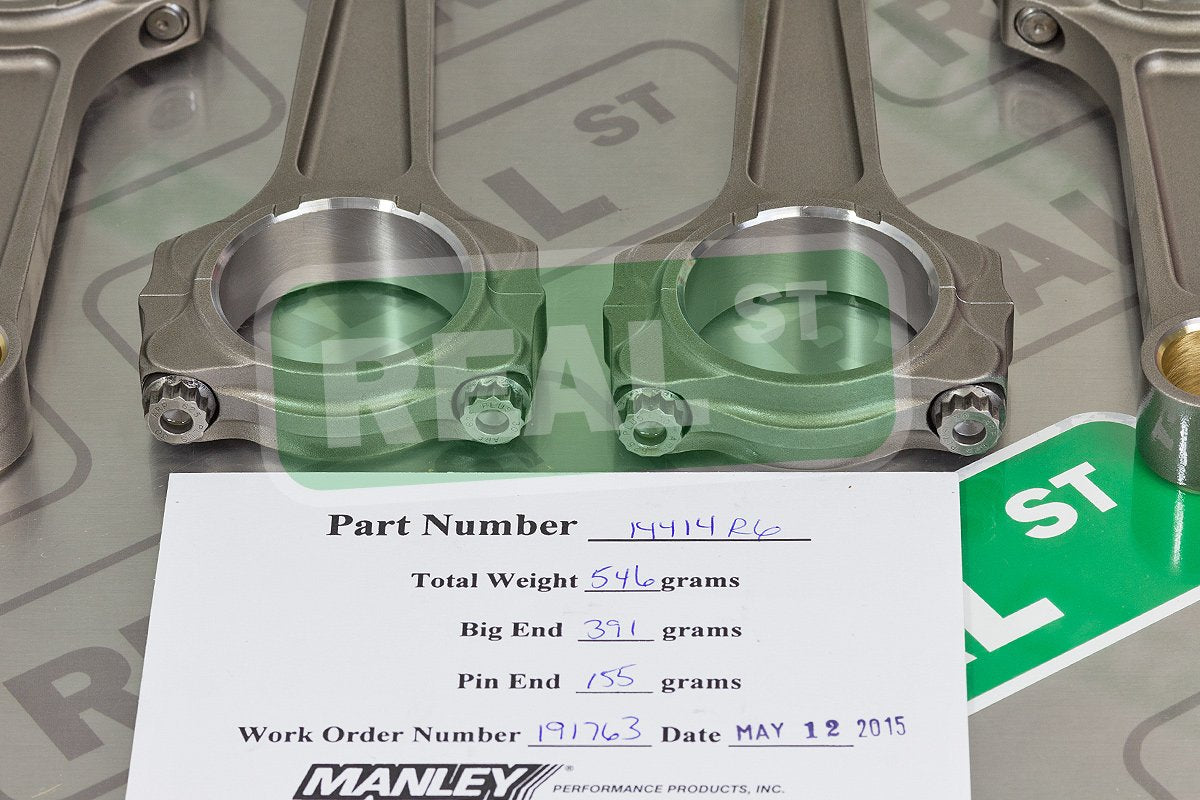 14414R6-4 Manley Connecting Rod Set (94+ Integra GSR 1.8 V-Tech DOHC (B18C) Turbo Tuff Pro Series I Beam), 1 Pack