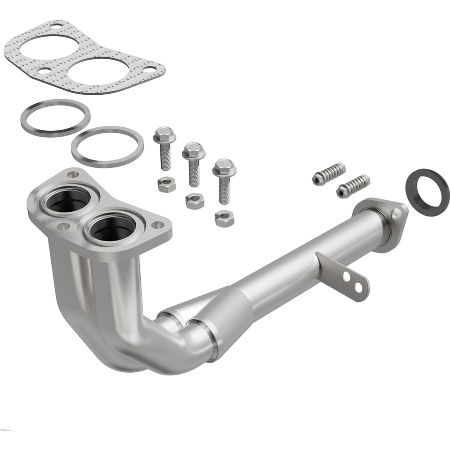 Replacement BRExhaust Front Pipe Kit 107-0014: Direct-Fit, Compatible with 96-00 Civic, EL 1.6L