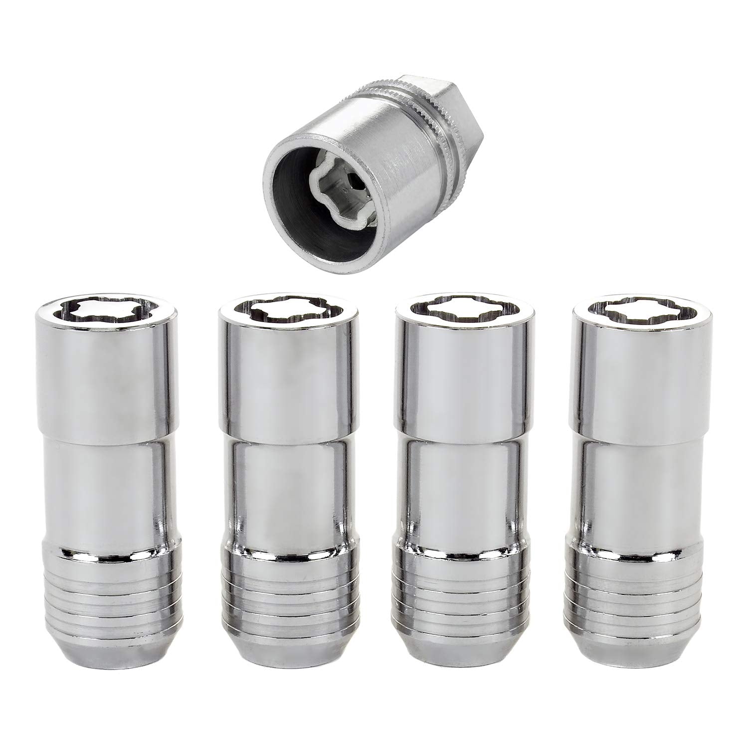 Cone Seat McGard 24205 Chrome Wheel Locks (M14 x 2.0 Thread Size) - Set of 4