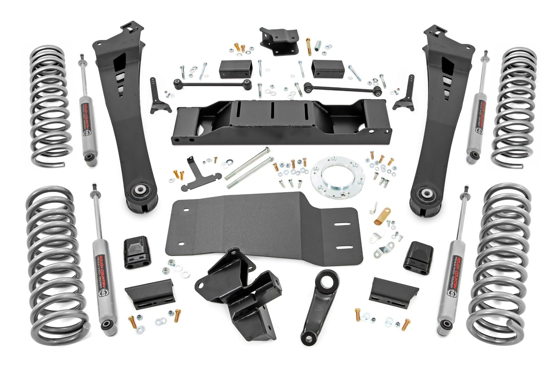 5" Rough Country Lift Kit w/Dual Rate Coils for 19-24 Ram 2500 | Diesel - 38330