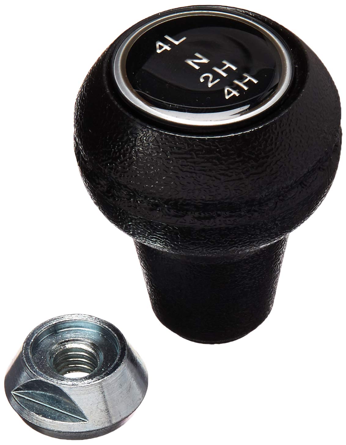 Shift Knob Kit Crown Automotive 3241430K, Black Silver