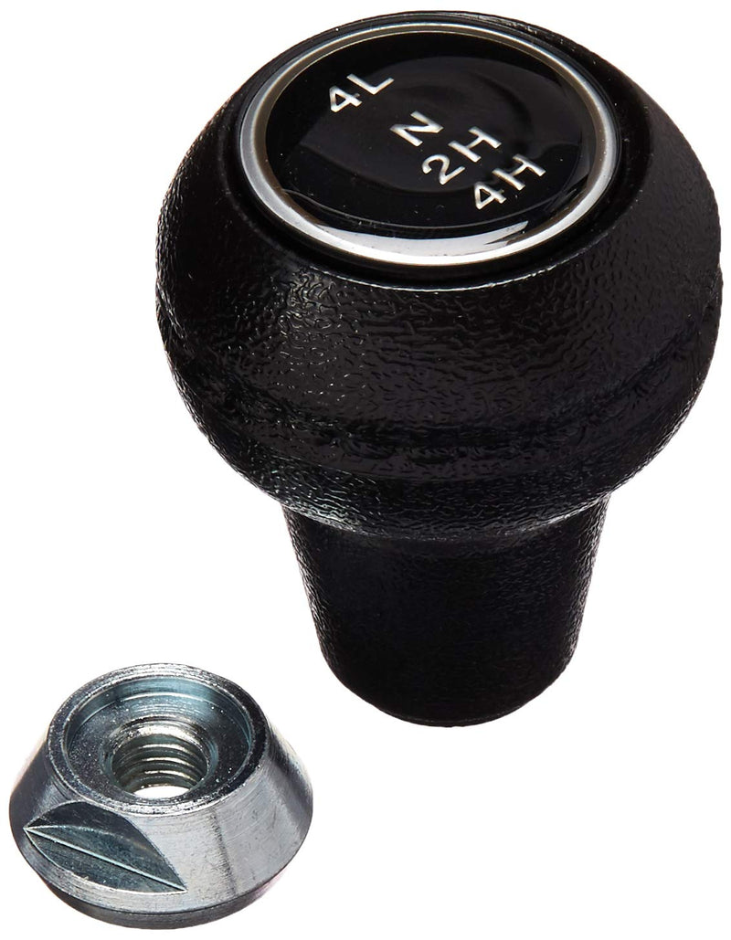 Shift Knob Kit Crown Automotive 3241430K, Black Silver