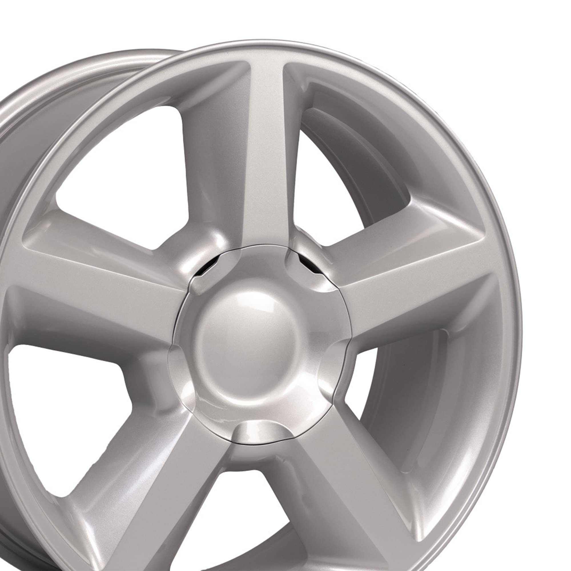 CV83-20085-6550-31S OE Wheels LLC Silver Wheel Painted (20 x 8.5 inches /6 x 139 mm, 31 mm Offset)