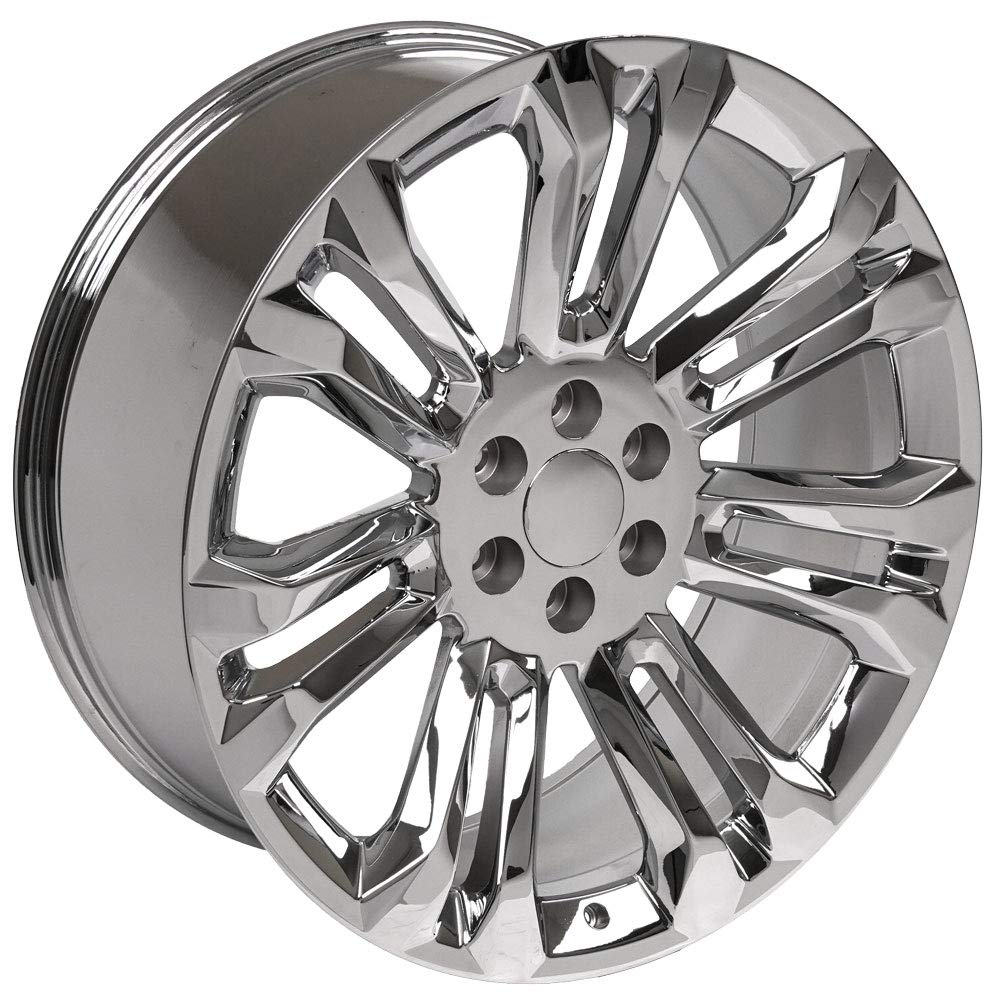24" Replica Wheel Cv43 OE Wheels Fits Chevrolet Silverado 24X10 Chrome Wheel